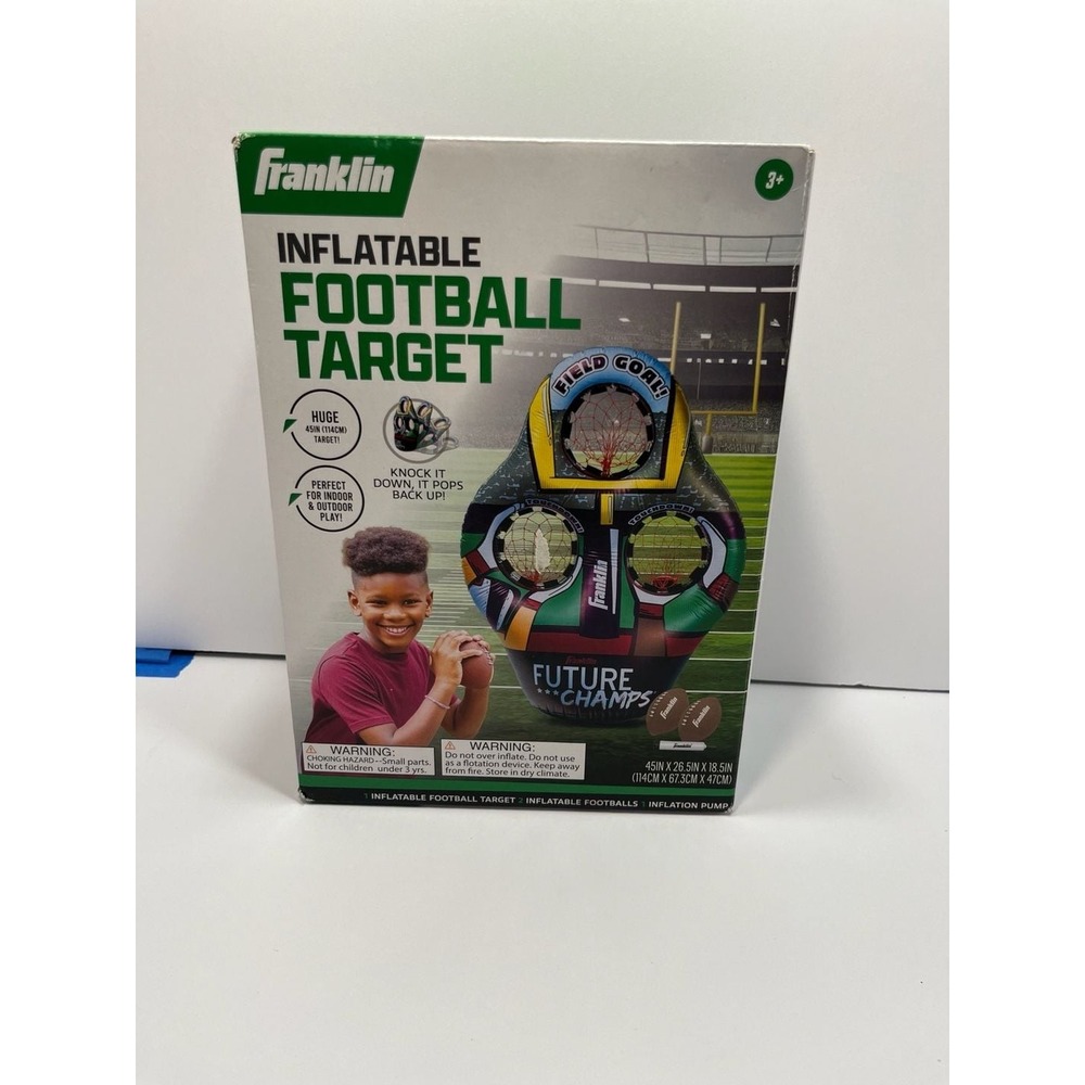 Franklin Future Champs Inflatable Football Target 45" Indoor/Outdoor Toss Game